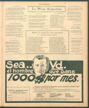 La musa argentina
