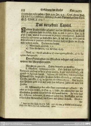 Das vierzehnte Capitel