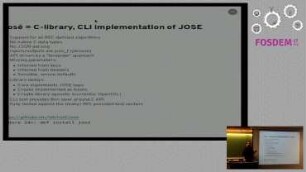 Usable Cryptography with José: C and command-line JSON Object Signing and Encryption