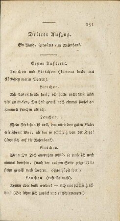 Dritter Aufzug [Ab S. 258 falsch eingebunden]