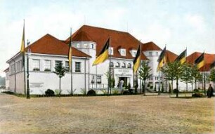 Österreichisches Staatsgebäude [Weltausstellung für Buchgewerbe und Graphik, Leipzig 1914 : Offizielle Ansichtskarte21a]