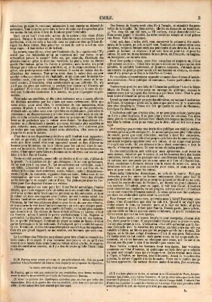 Émile : Par J.-J. Rousseau. [Kopftitel]