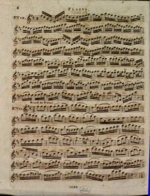 Où peut-on être mieux : varié pour la flute