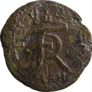 Münze, 2 Pfennig, 1703