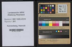 Entnazifizierung Heinrich Kannenberg , geb. 15.02.1910 (Schriftsetzer)