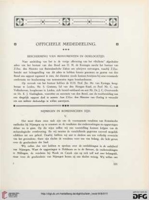 2.Ser. 11.1918: Nijmegen in romeinschen tijd, [2]