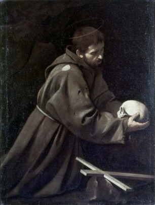 Heiliger Franziskus in Meditation