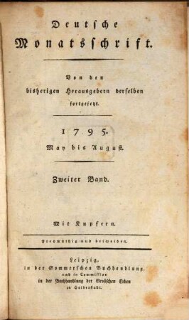 Deutsche Monatsschrift. 1795,2