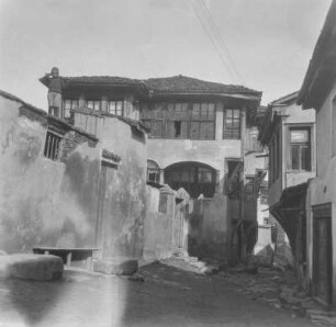 Gebäudeansicht : Renaissancehaus in der Altstadt der Stadt Plovdiv, Bulgarien