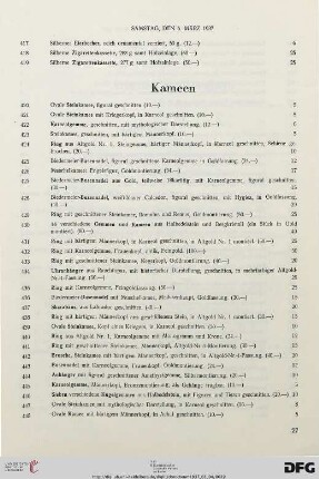 Kameen (Nr. 420-455)