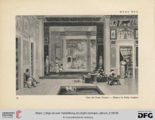 Casa del Poeta Tragico - Maison du Poëte tragique - House of the tragical Poet - Haus des Tragödien-Dichters