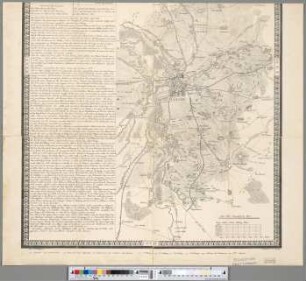[Situations Plan der Stadt Leipzig und deren Umgebungen nebst den Armee Stellungen während der am 16. bis 19. October 1813 zwischen den verbündeten Mächten und den Franzosen gelieferten Schlacht]