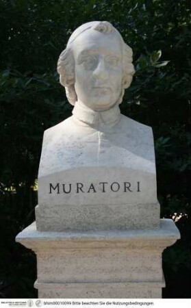 Büste des Ludovico Antonio Muratori