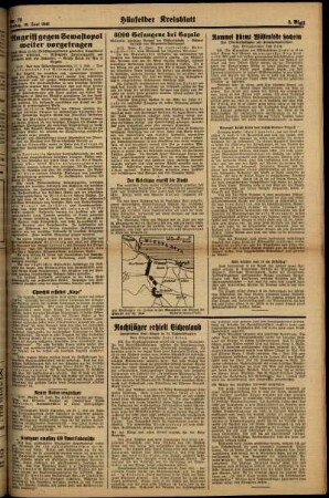 Zweite Ausgabe vom Freitag, den 19. Juni 1942.