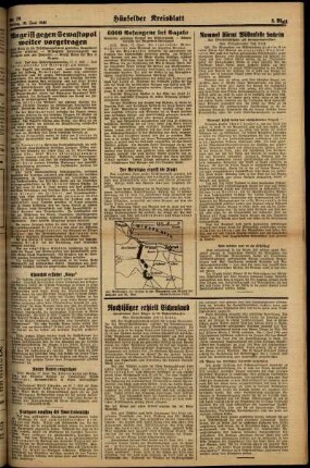 Zweite Ausgabe vom Freitag, den 19. Juni 1942.