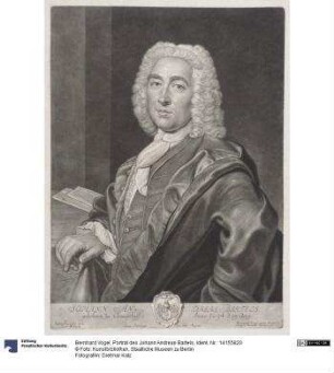 Porträt des Johann Andreas Bartels