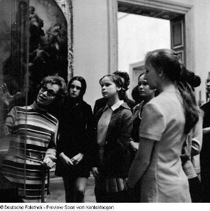 Leningrader Gäste in der Gemäldegalerie Alte Meister