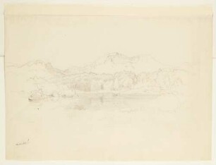 Der hohe Göll mit Hintersee