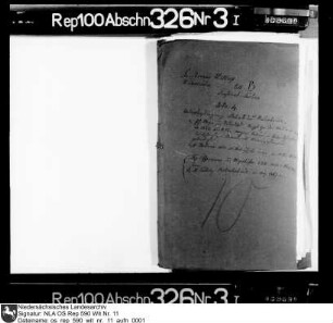 Forstaufseher Franz Oevermann aus Bohmte und Gerhard Heinrich Fülling aus Niederheide
