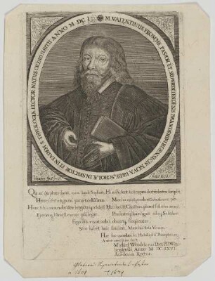 Bildnis des Valentin Fromm