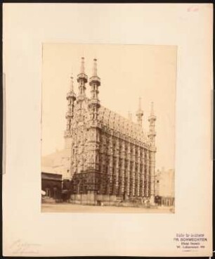 Rathaus, Leuven: Ansicht