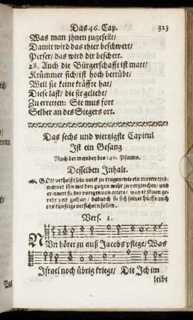 Das sechs und viertigste Capitul. - Das funfzigste Capitul.