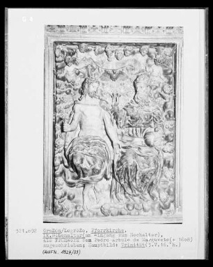 Linker Nebenaltar, Hauptbild: Trinitas