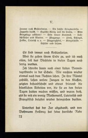 72-86, Kapitel V.
