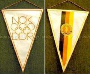 Wimpel des Nationalen Olympischen Komitees der DDR