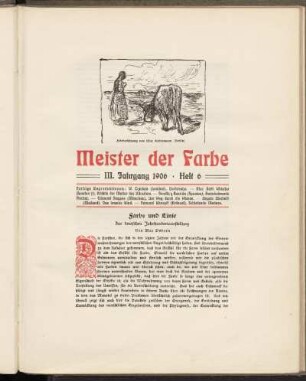 Farbe und Linie - Zur deutschen Jahrhundertausstellung