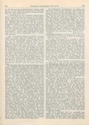 358-359 [Rezension] An unpublished fragment of the fourth gospel in the John Rylands library