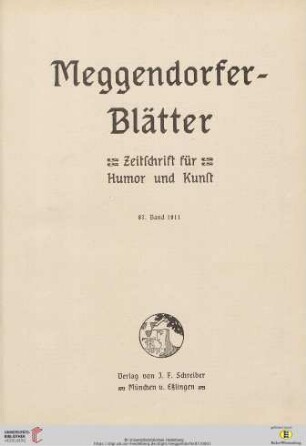 87: Meggendorfer-Blätter