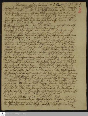 Reisetagebuch von Johann Zacharias Kiernander, Johann Philipp Fabricius und Daniel Zeglin.
