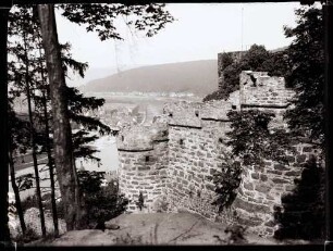 Burgruine, Foto: Schuster 1914