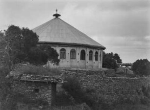 Klosterkirche : Kirchengebäude des Klosters Debre Bizen