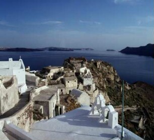 Santorin. Feinerschließung in Bearbeitung