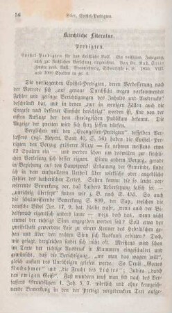 56-80 Kirchliche Literatur