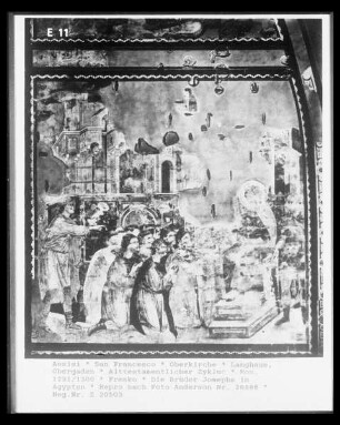 Alttestamentliche Szenen — Die Brüder vor Joseph