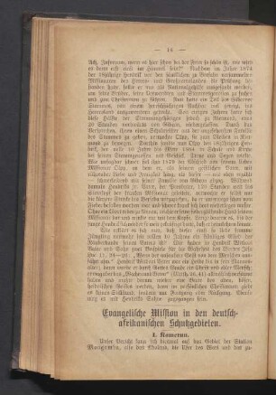 Evangelische Mission in den Deutsch-afrikanischen Schutzgebieten