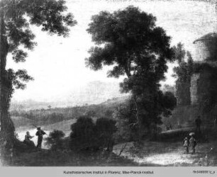 Landschaft mit Figuren