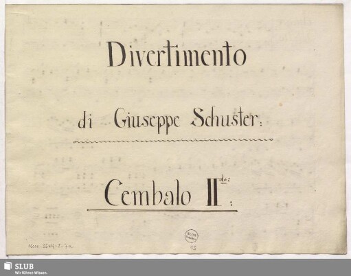 Cembalo II.