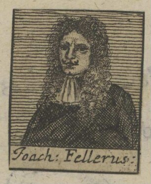 Bildnis des Joach. Fellerus
