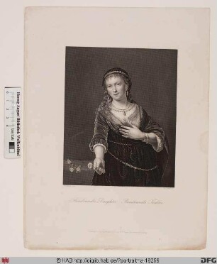 Bildnis Saskia van Rijn, geb. van Uylenburgh