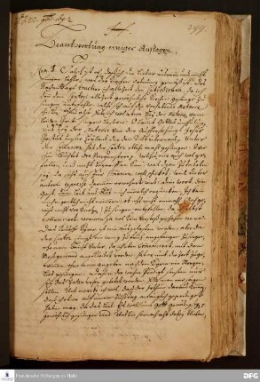 Brief von August Hermann Francke an Veit Ludwig v. Seckendorff, Franz Julius Lütkens, Carl v. Dieskau und Heinrich v. Platen.