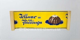 Werbedruck "Töllner Puddinge"