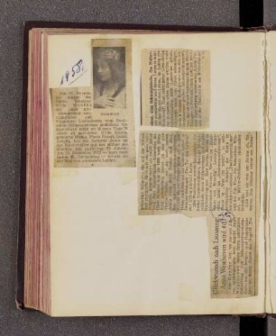 Zeitungsausschnitte, u.a. Egon Brosig wird 70