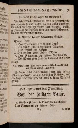 7-10, 3. Von den Sacramenten insgemein (1-16)