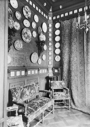 Gaußig. Schloss, Inneres. Chinesisches Zimmer