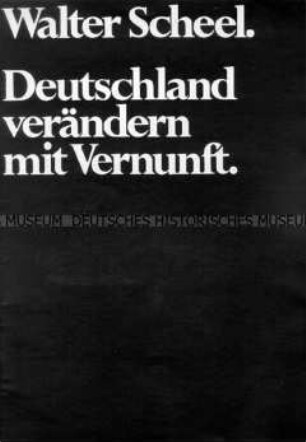 Reich illustrierte Propagandaschrift der FDP zur Bundestagswahl 1969 mit deutschlandpolitischen Aussagen von Walter Scheel