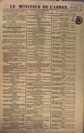 Le moniteur de l'armée. 1860